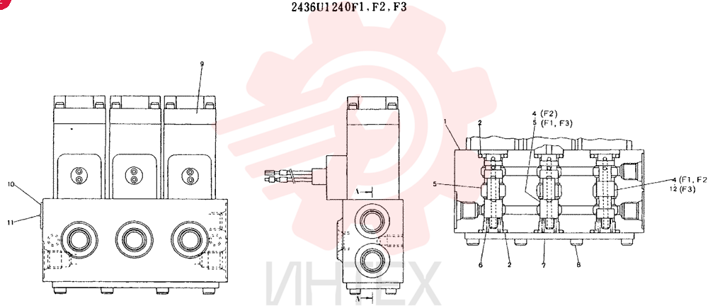 SOLENOID VALVE 2436U1240F1
