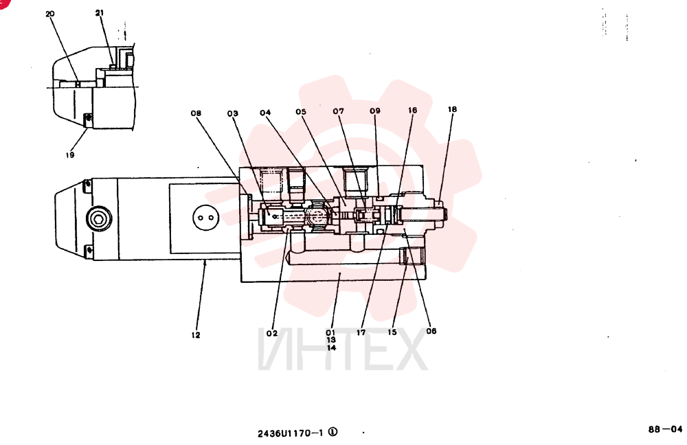CONTROL VALVE 2436U1170F1