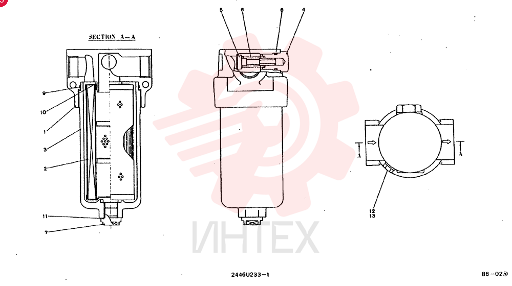 FILTER ASSY 2446U233F1