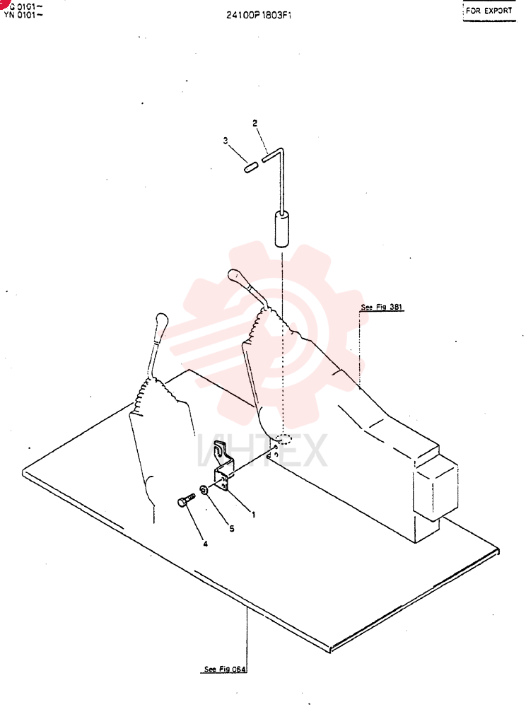 LOCK ASSY, SWING 24100P1803F1