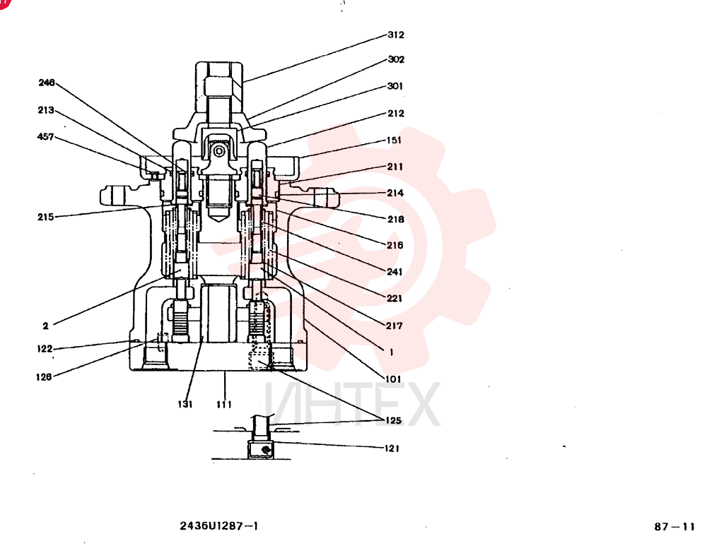 PILOT VALVE 2436U1287F1