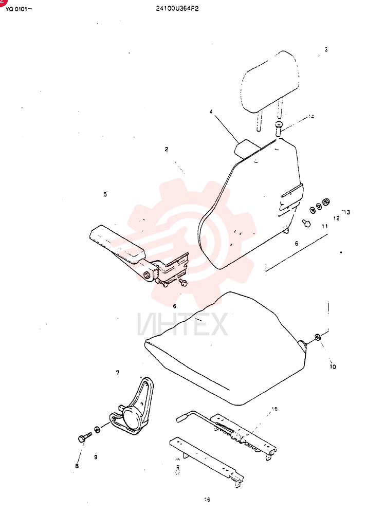 SEAT 24100U364F2