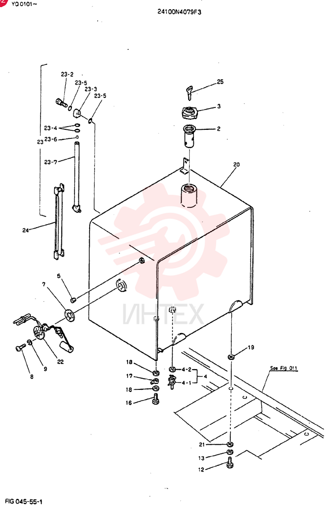 TANK ASSY, FUEL 24100N4079F3