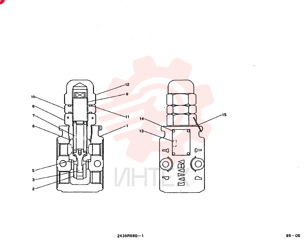 VALVE PRESSURE RELIE 2436R680F1