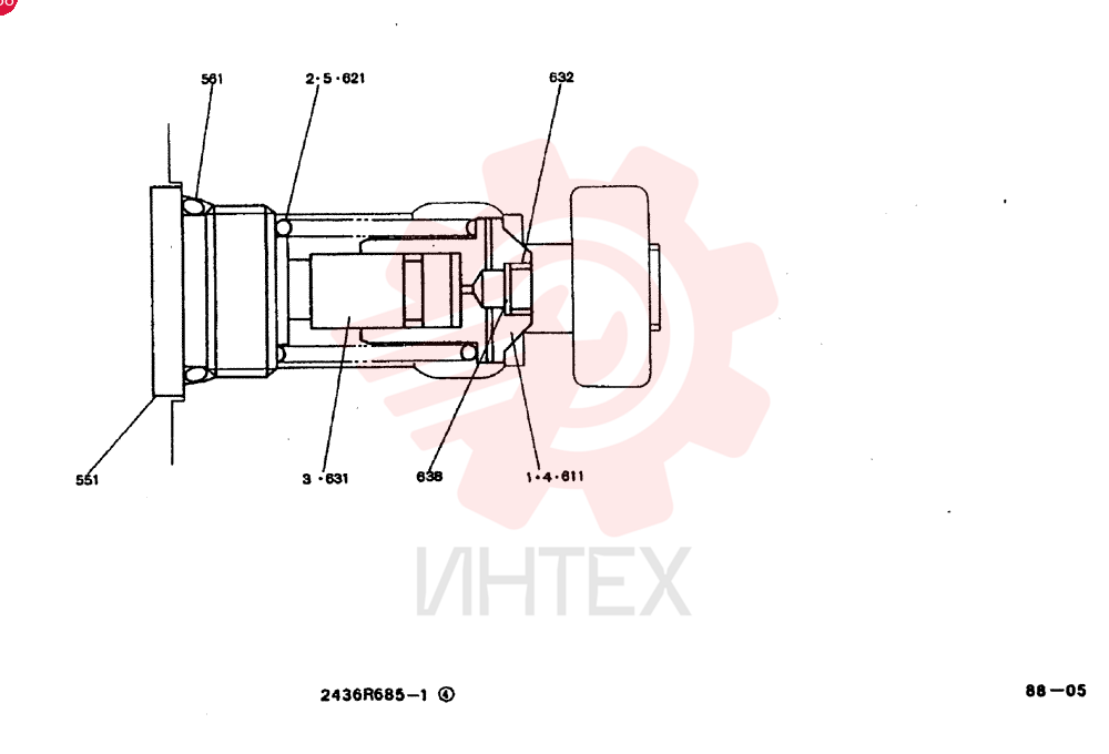 VALVE PRESSURE RELIE 2436R685F1