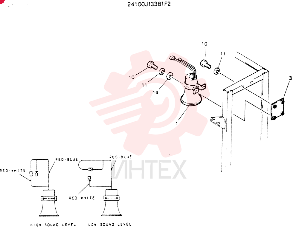 ALARM ASSY 24100J13381F2