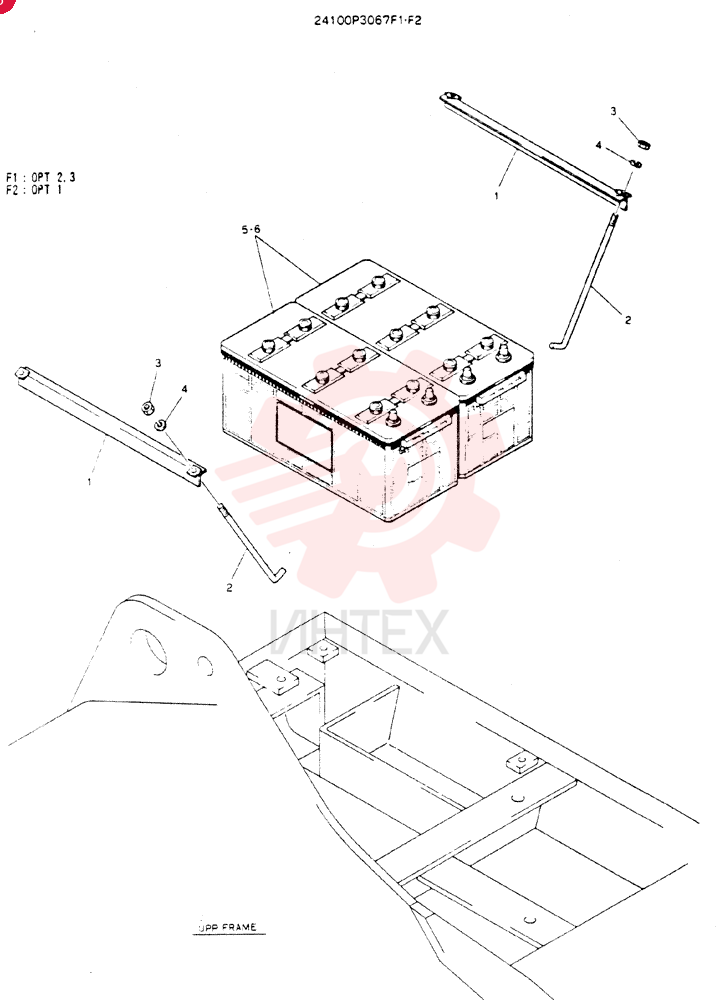 BATTERY ASSY 24100P3067F1