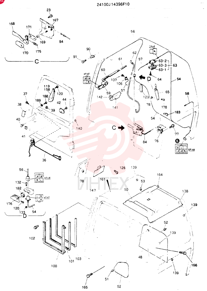 CAB ASSY 24100J14396F10 (1)