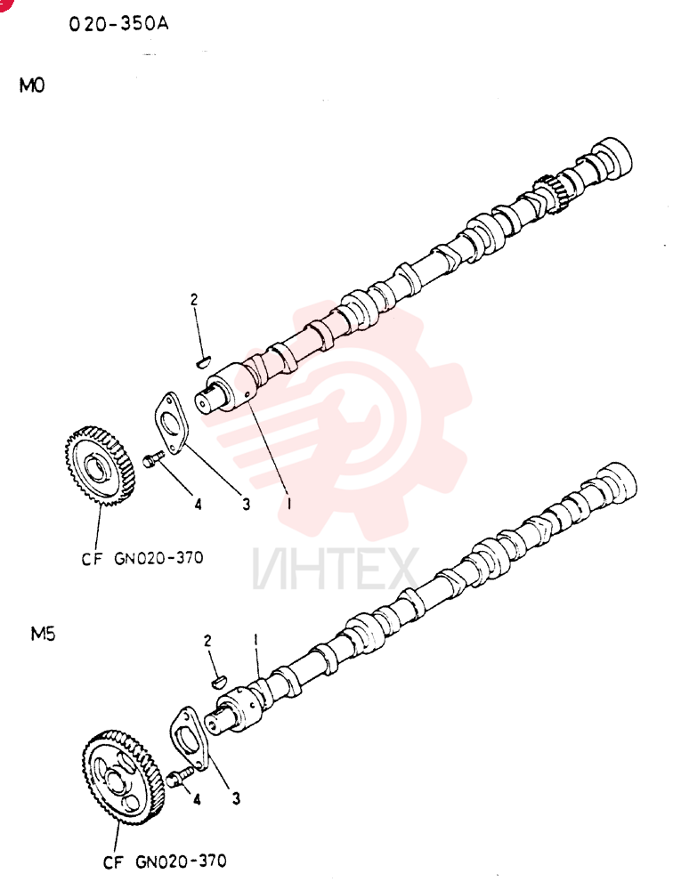 CAMSHAFT VAME081645