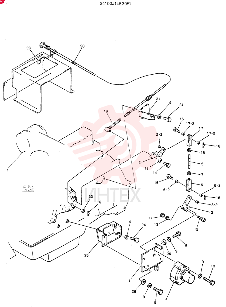 CONTROL UNIT 24100J14520F1