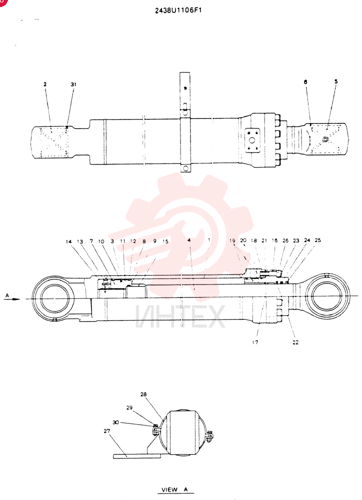 CYLINDER 2438U1106F1