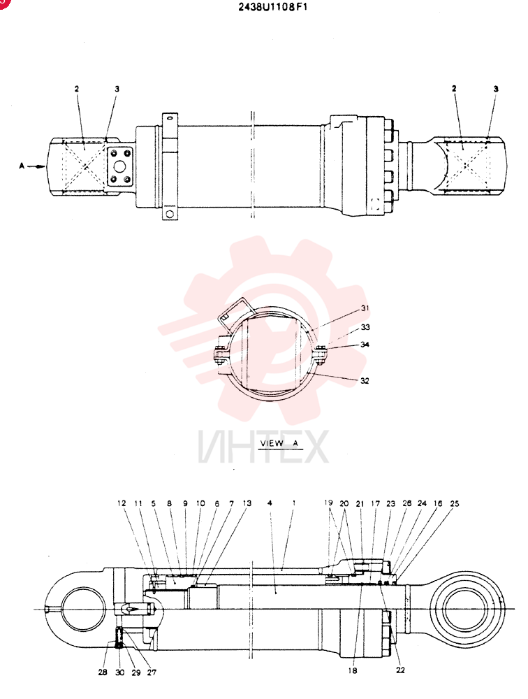 CYLINDER 2438U1108F1