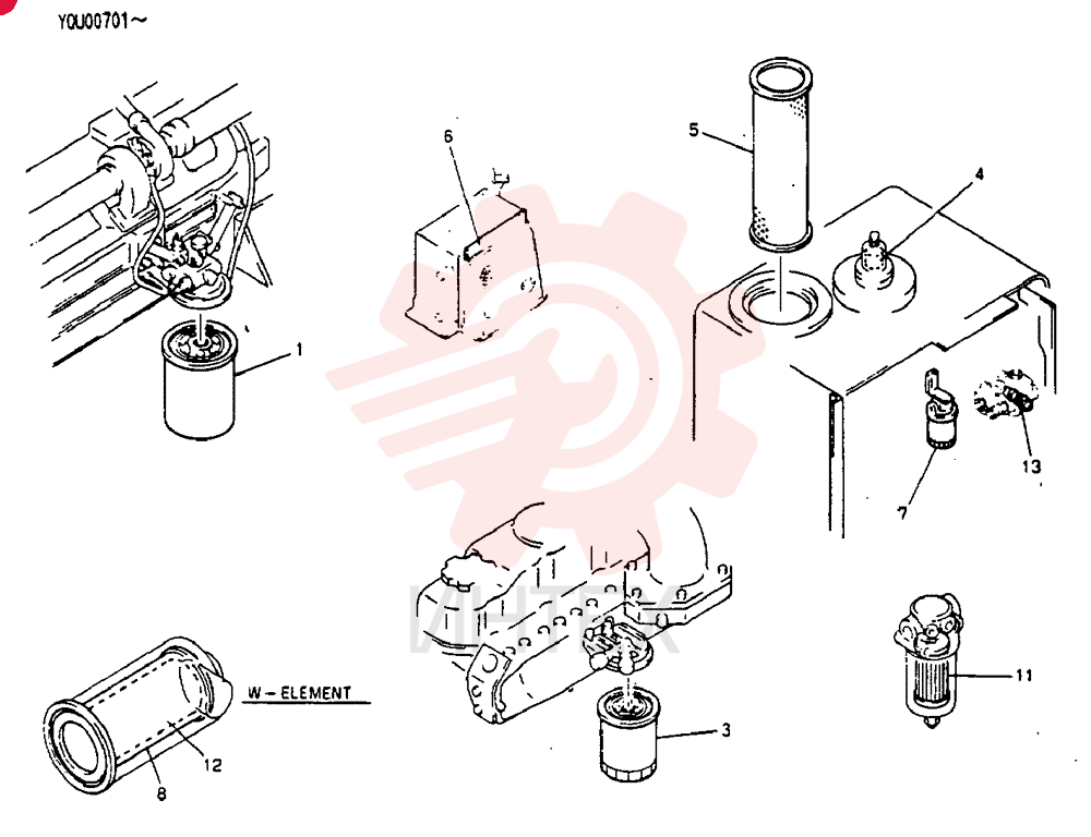 ENGINE OIL FILTER 2446R332D11