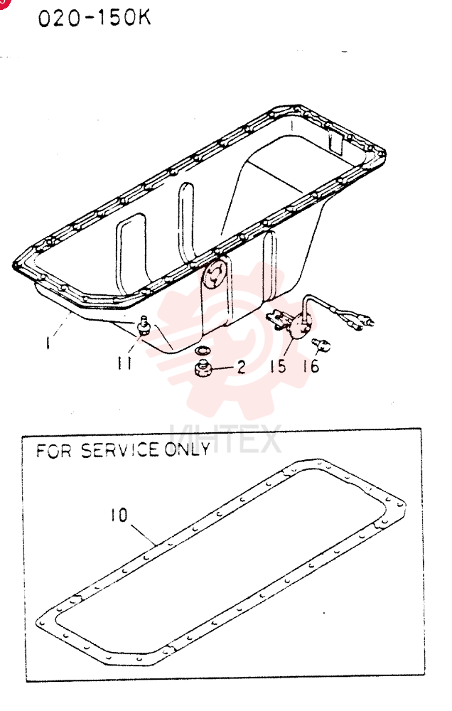 ENGINE OIL PAN VAME088569