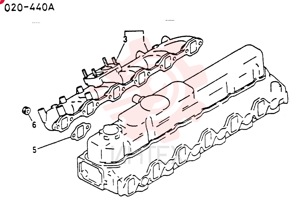 EXHAUST MANIFOLD VAME088485
