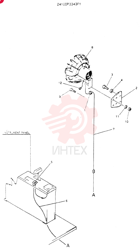 FAN ASSY, AUTOMOBILE 24100P3343F1
