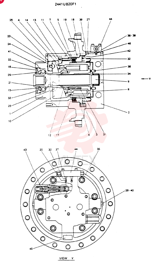MOTOR 2441U820F1
