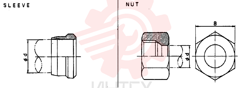TUBE NUT ZA93S10000
