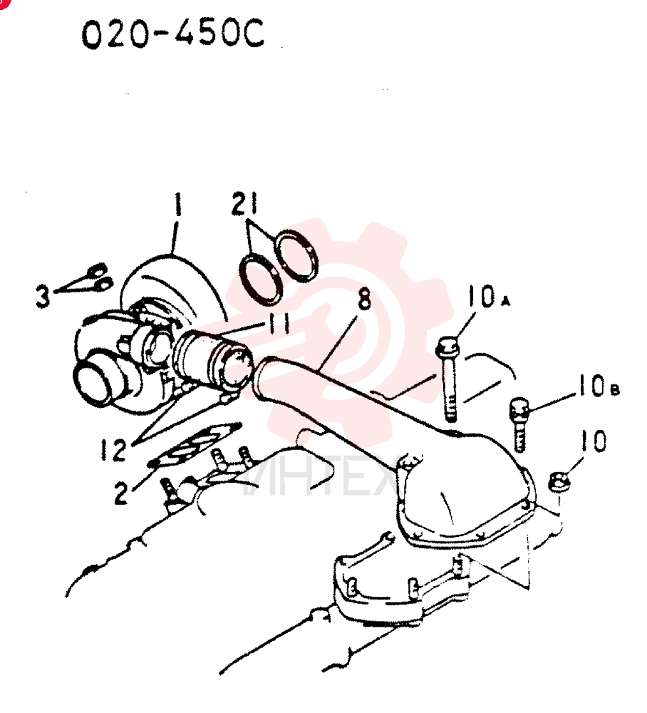 TURBOCHARGER VAME088699