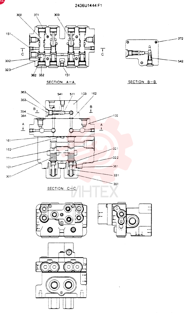 VALVE 2436U1444F1