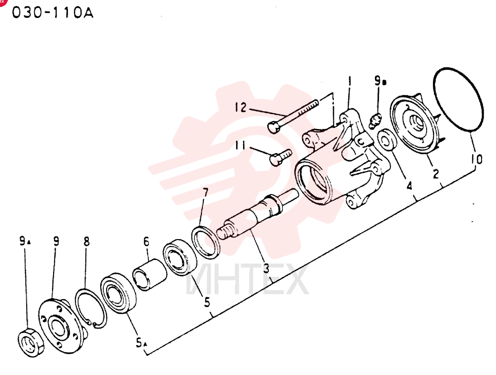 WATER PUMP VAME088301
