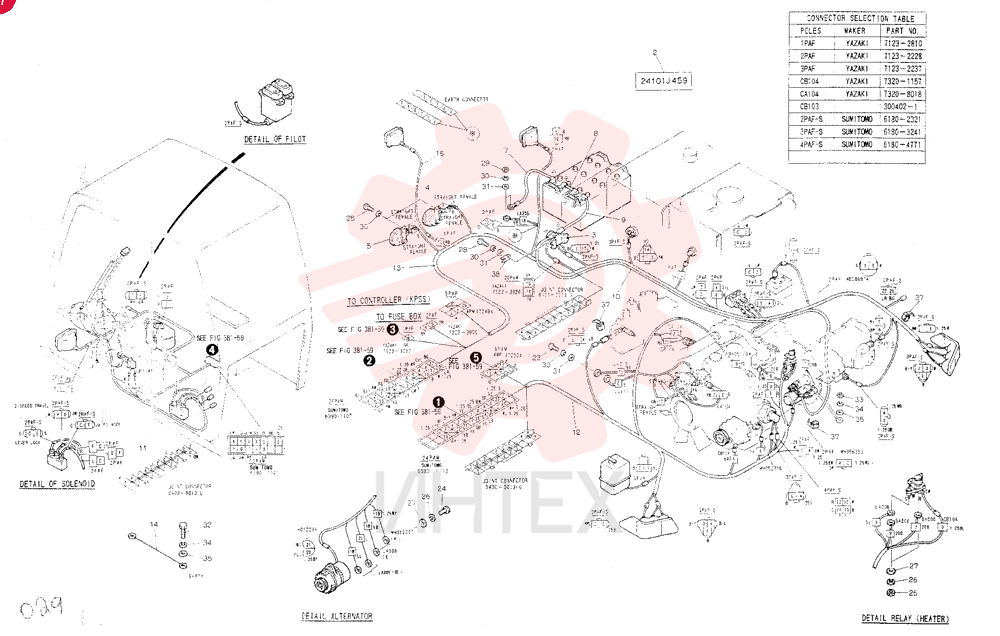 WIRING ASSY, ELEC 24100J15145F2