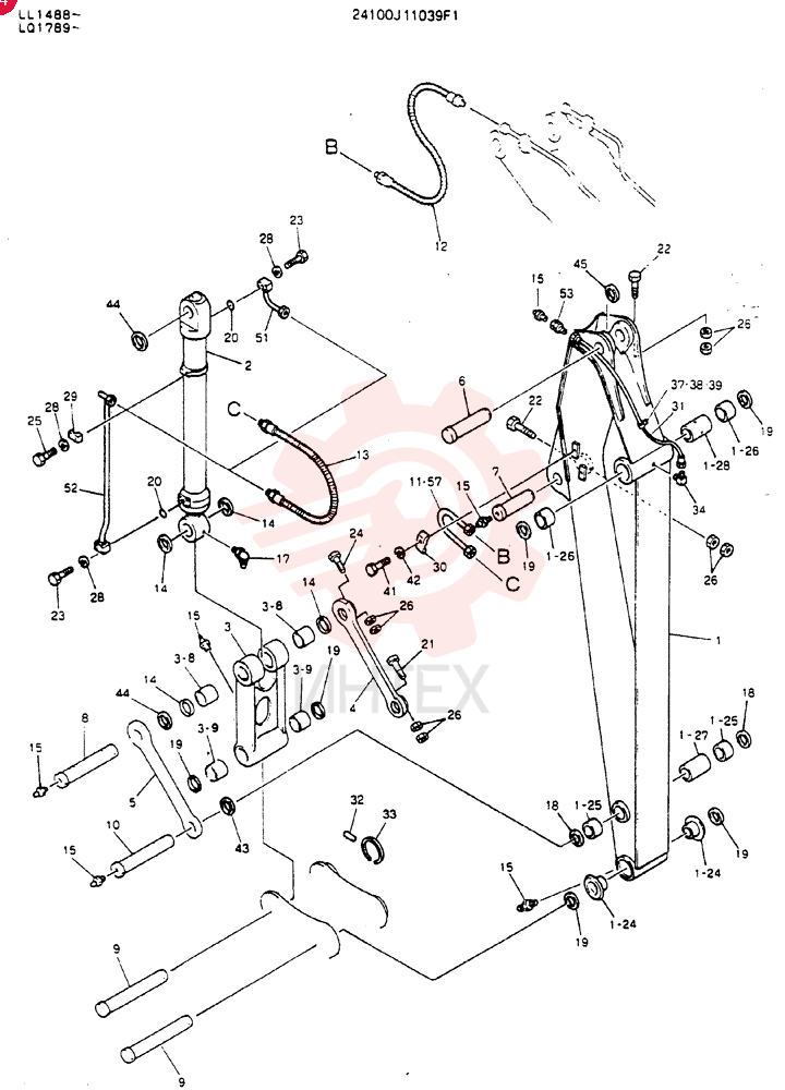 ARM  ASSY,  3.63M