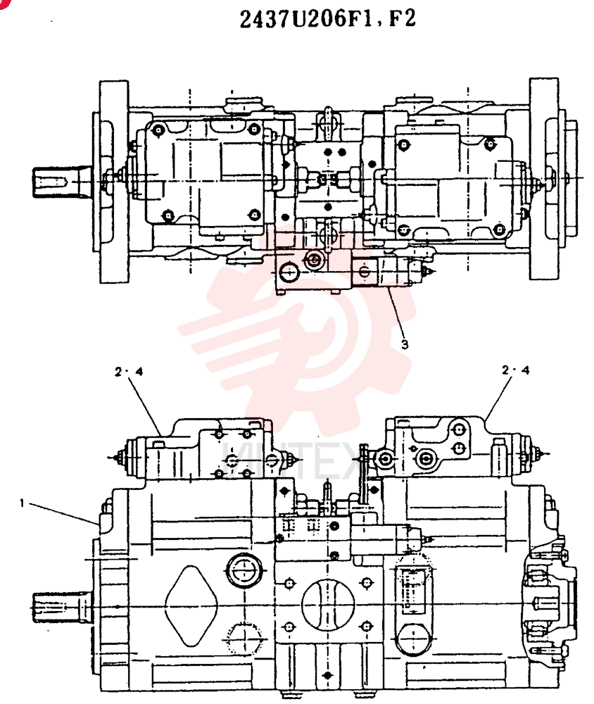PUMP 2437U206F1