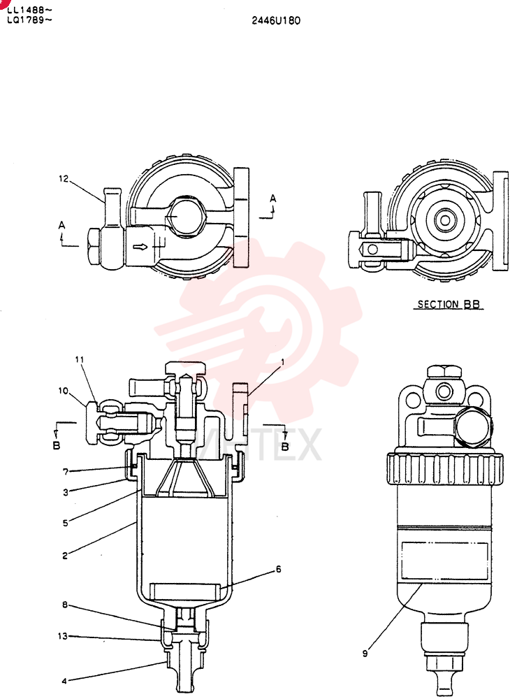 SEPARATOR 2446U180