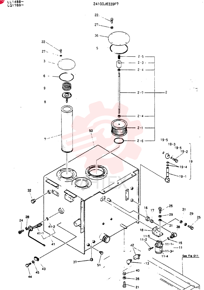 TANK ASSY.HYDR 24100J6339F7