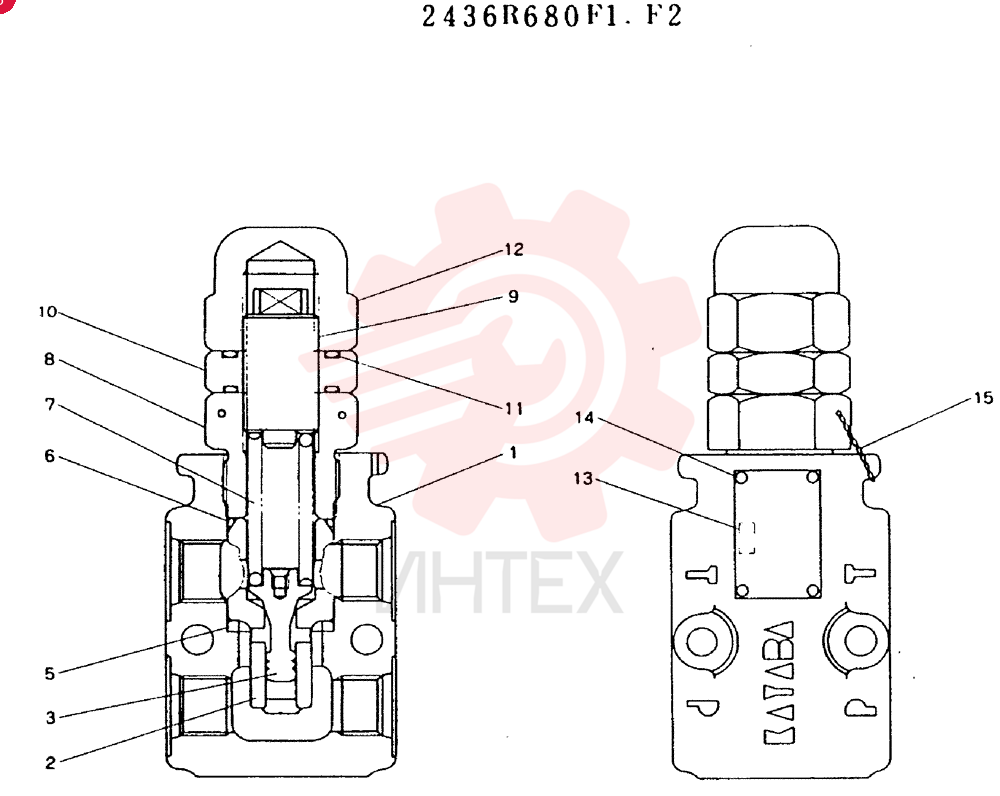 VALVE PRESSURE RELIE 2436R680F1