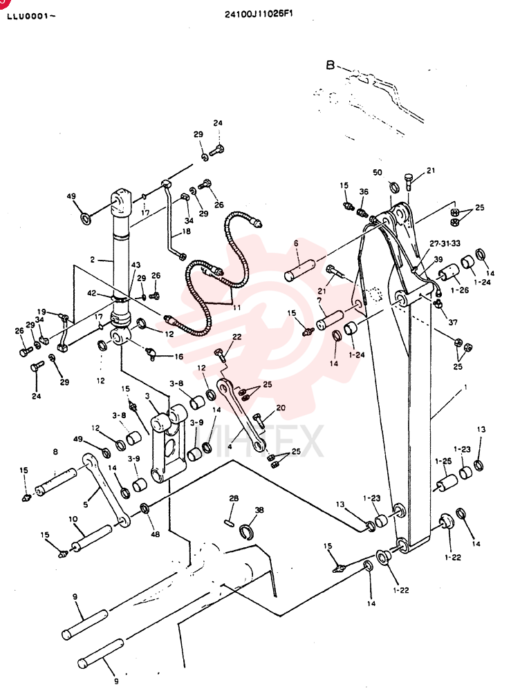 ARM ASSY, 2.32M