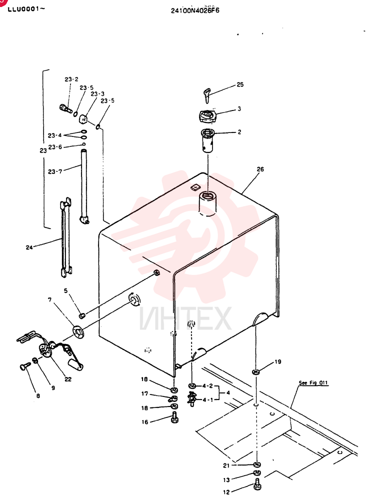 FUEL TANK 24100N4026F6