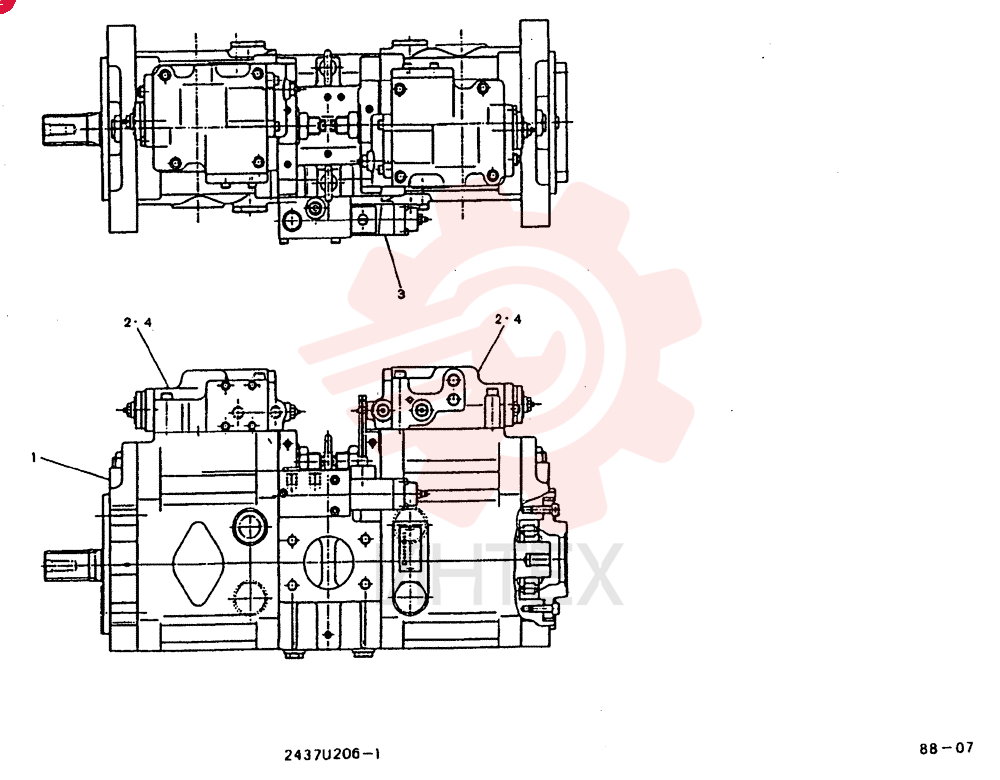 PUMP 2437U206F1