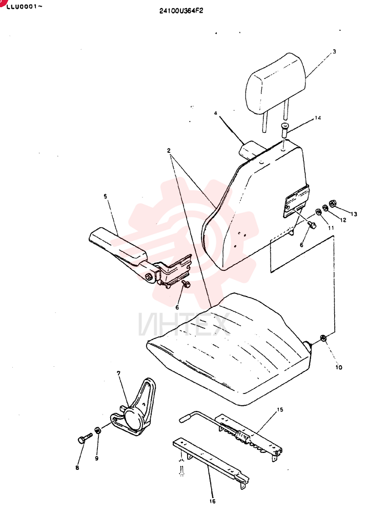 SEAT 24100U364F2