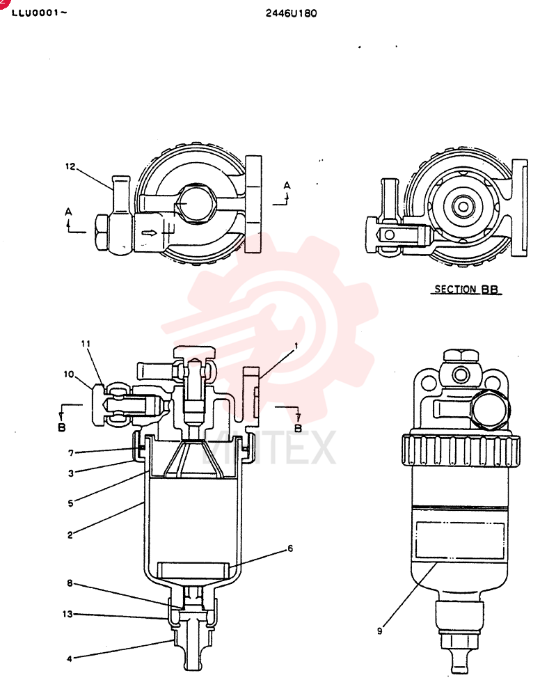 SEPARATOR 2446U180