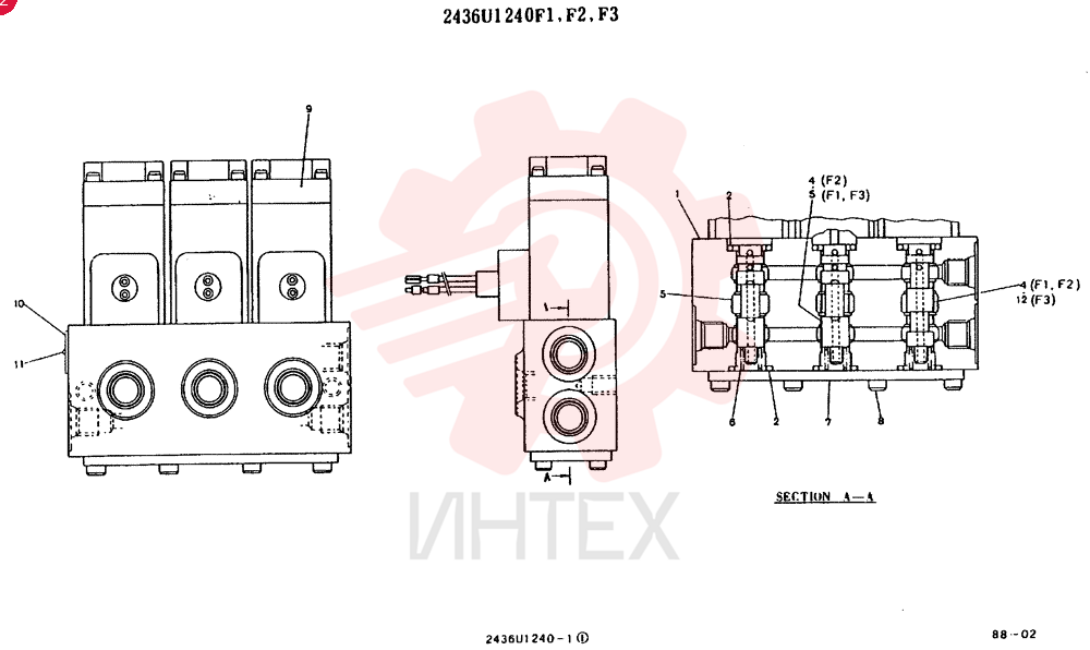 SOLENOID VALVE 2436U1240F1