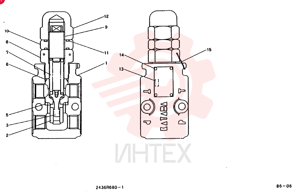 VALVE PRESSURE RELIE 2436R680F1