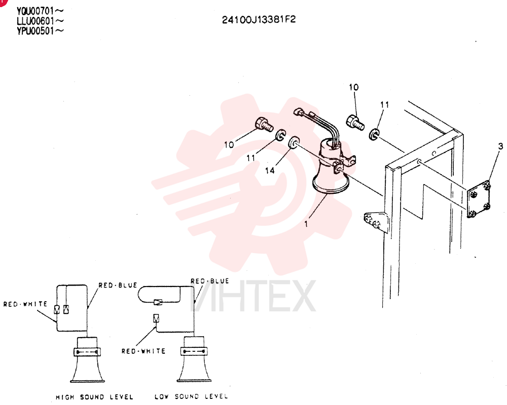 ALARM ASSY 24100J13381F2
