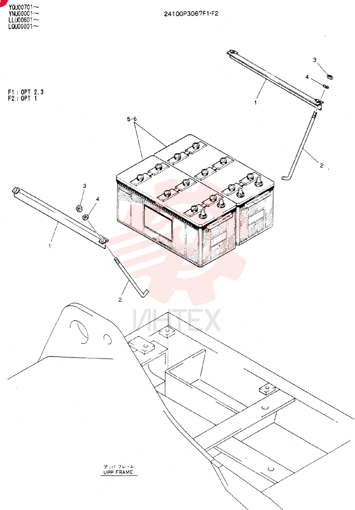 BATTERY ASSY 24100P3067F1