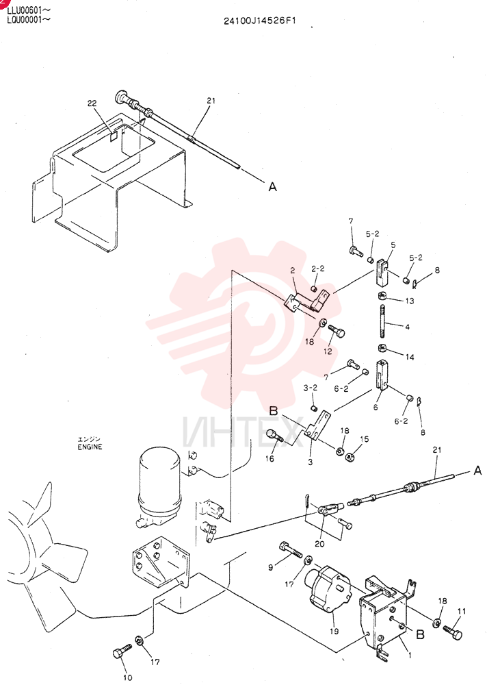 CONTROL ASSY, ENGINE 24100J14526F1