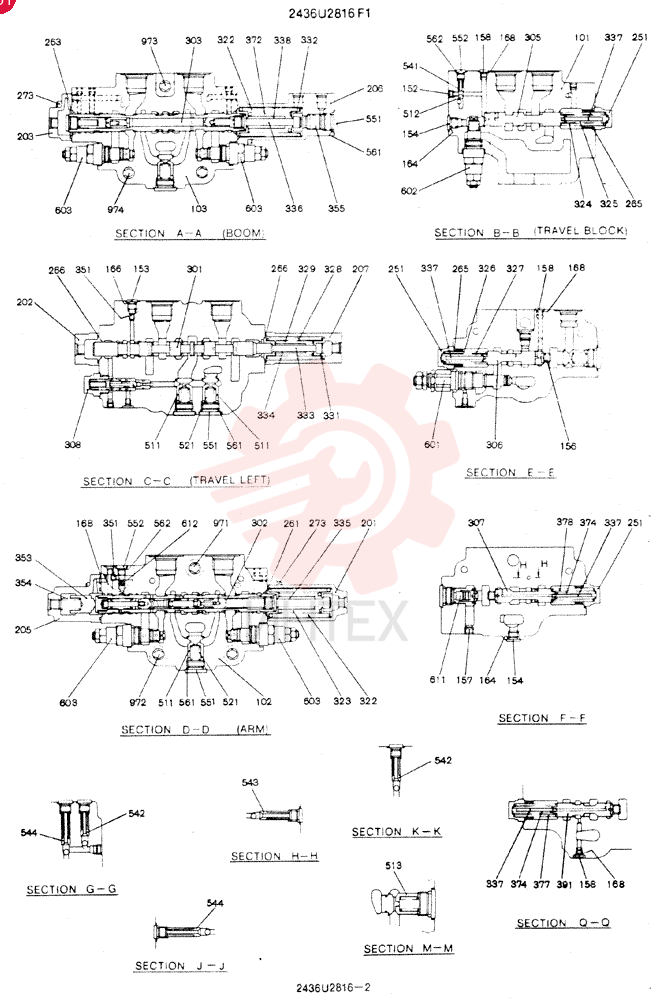 CONTROL VALVE 2436U2816F1 (2)