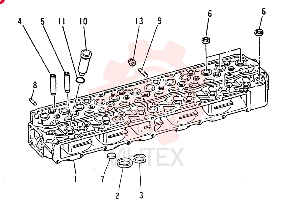 CYLINDER HEAD VAME997377