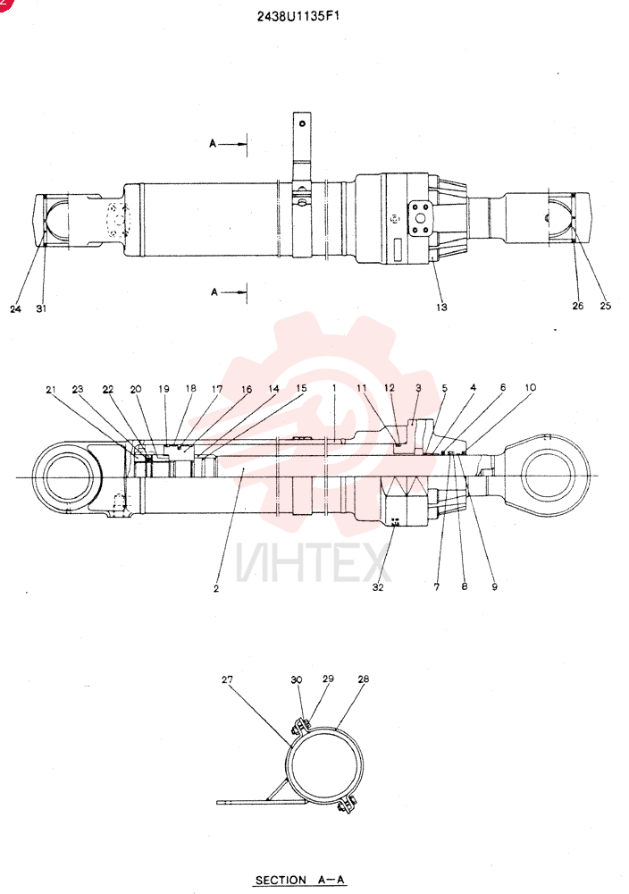 CYLINDER 2438U1135F1