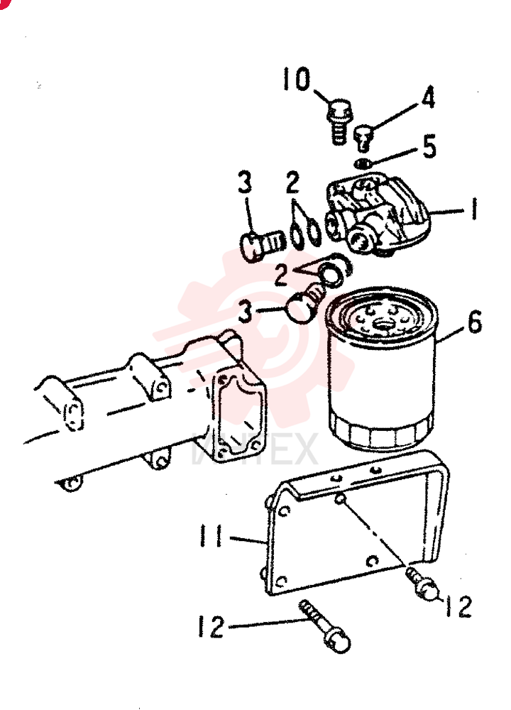 FUEL FILTER VAME035396
