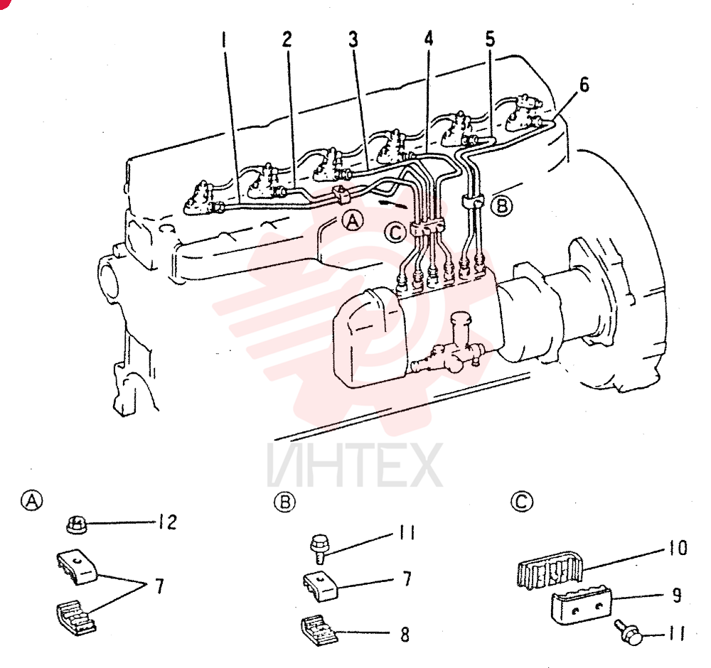 INJECTION PIPE VAME070831