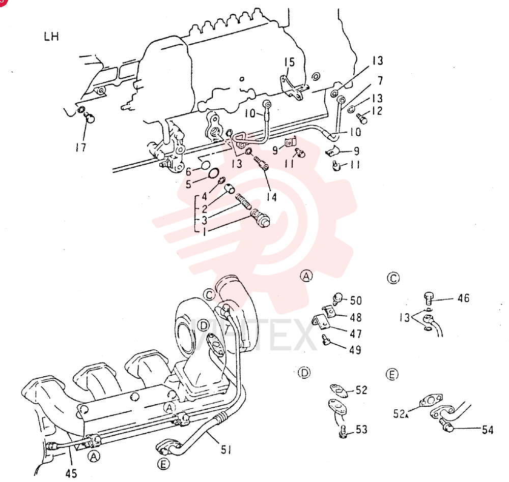INTAKE VALVE GUIDE VAME034545 (1)