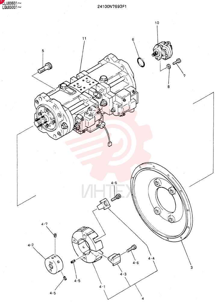 PUMP ASSY. CONNECT 24100N7693F1