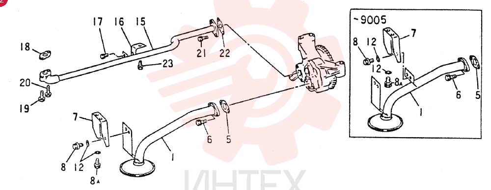Схема (MD240C) - EXCAVATOR ASN LLU00601 (1/80-12/06) VAME047730
