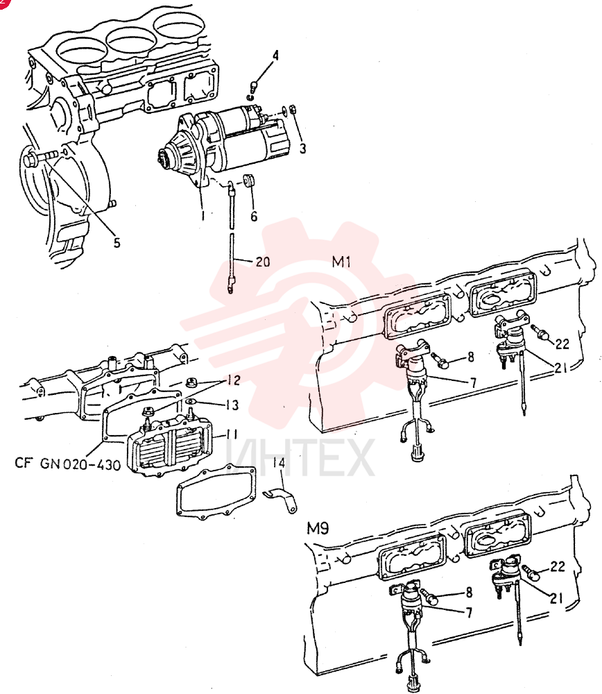 STARTER MOTOR VAME037636 (1)
